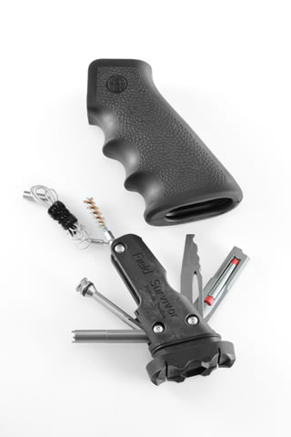 AR 15/ M-16 Rubber Finger Grip & Samson Field Survivor Kit 15012 - Click Image to Close